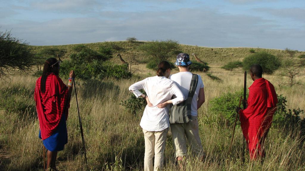 Hotel Maasai Simba Camp Amboseli Zewnętrze zdjęcie